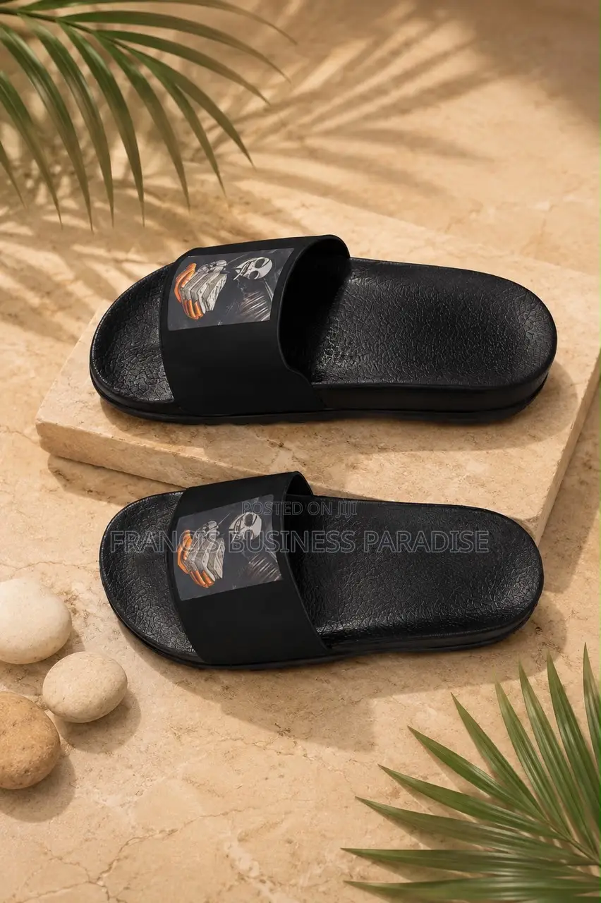 High-Quality Leather Flat Sandals - Men/Women