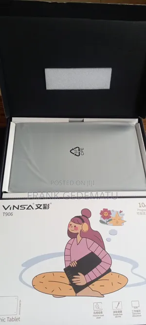 Vinsa 10×6 Graphic Drawing Tablet – For Online Teaching, Design Art