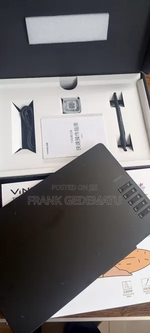 Vinsa 10×6 Graphic Drawing Tablet – For Online Teaching, Design Art