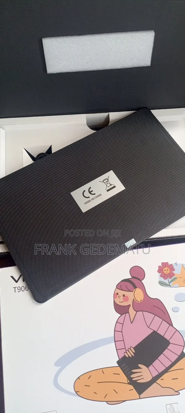 Vinsa 10×6 Graphic Drawing Tablet – For Online Teaching, Design Art