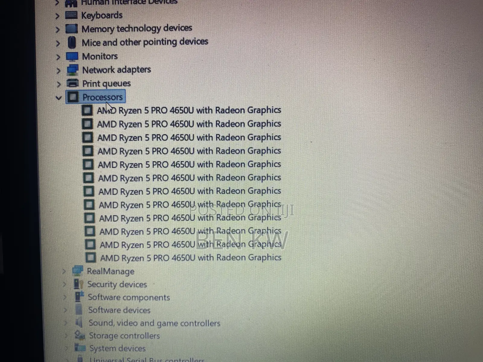 Laptop Lenovo ThinkPad L15 Gen 3 16GB Intel Core i5 SSD 256GB