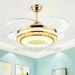 Luxury Ceiling Fanlight With Remote