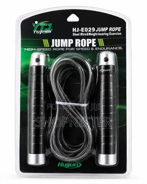 Adjustable Steel Wire Skipping Rope for Fitness, Cardio Weight Loss