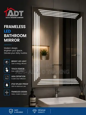 Frameless Led Mirror
