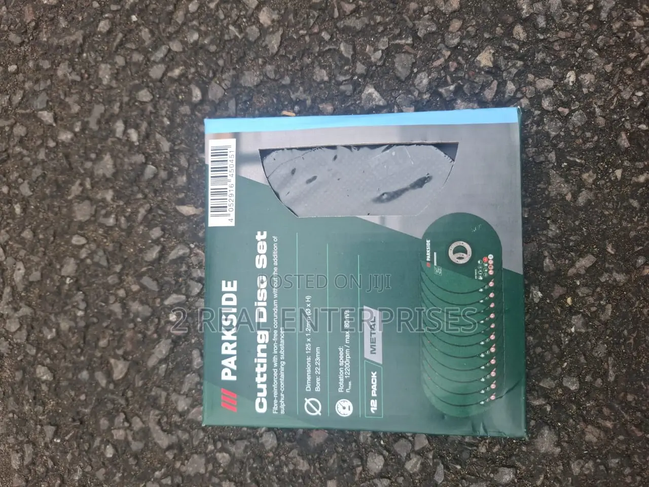 Parkside Cutting Disc Set 12 Pack Metal 125mm