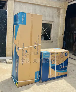 Extra Cooling Midea 3.5hp Floor Standing Ac(White).