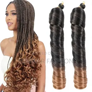 Bone Straight and Spiral Curl Hair Extension