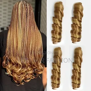 Bone Straight and Spiral Curl Hair Extension