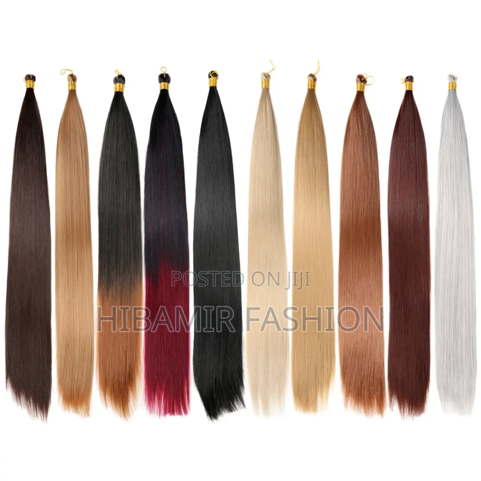 Bone Straight and Spiral Curl Hair Extension