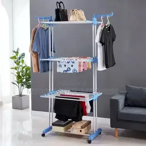 50kg Standing Cloth Hanger 4-Tier
