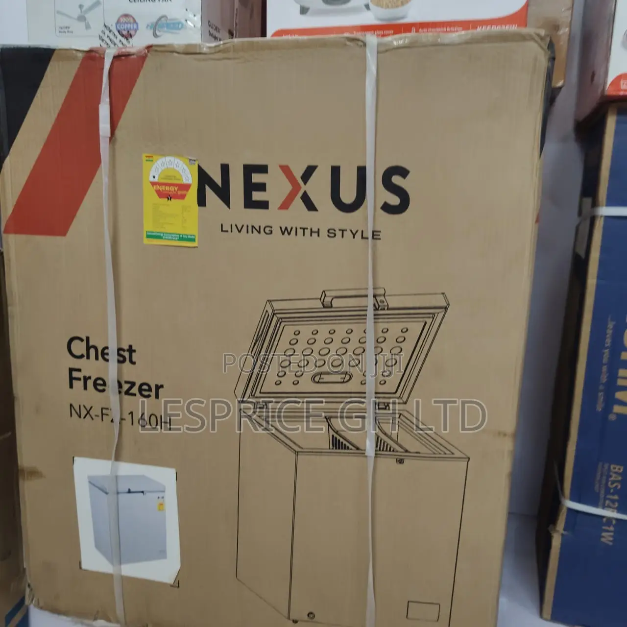 Top Rated Nexus 145liters Chest Freezer Nx160h