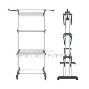 3-Tier Foldable Drying Stand(Store Under Bed)