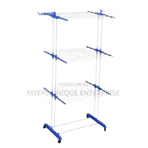4 Layer Clothes Rack With Wheels,Move Anywhere