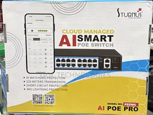 Sturnus Cloud Managed Ai Smart Poe Switch