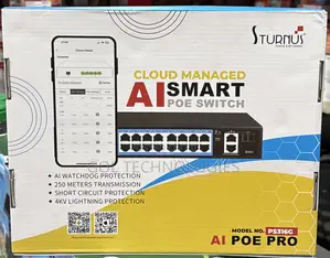 Sturnus Cloud Managed Ai Smart Poe Switch