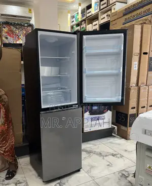 Buy Authentic Nasco Double Door Electric Refrigerator(Gray)158liters