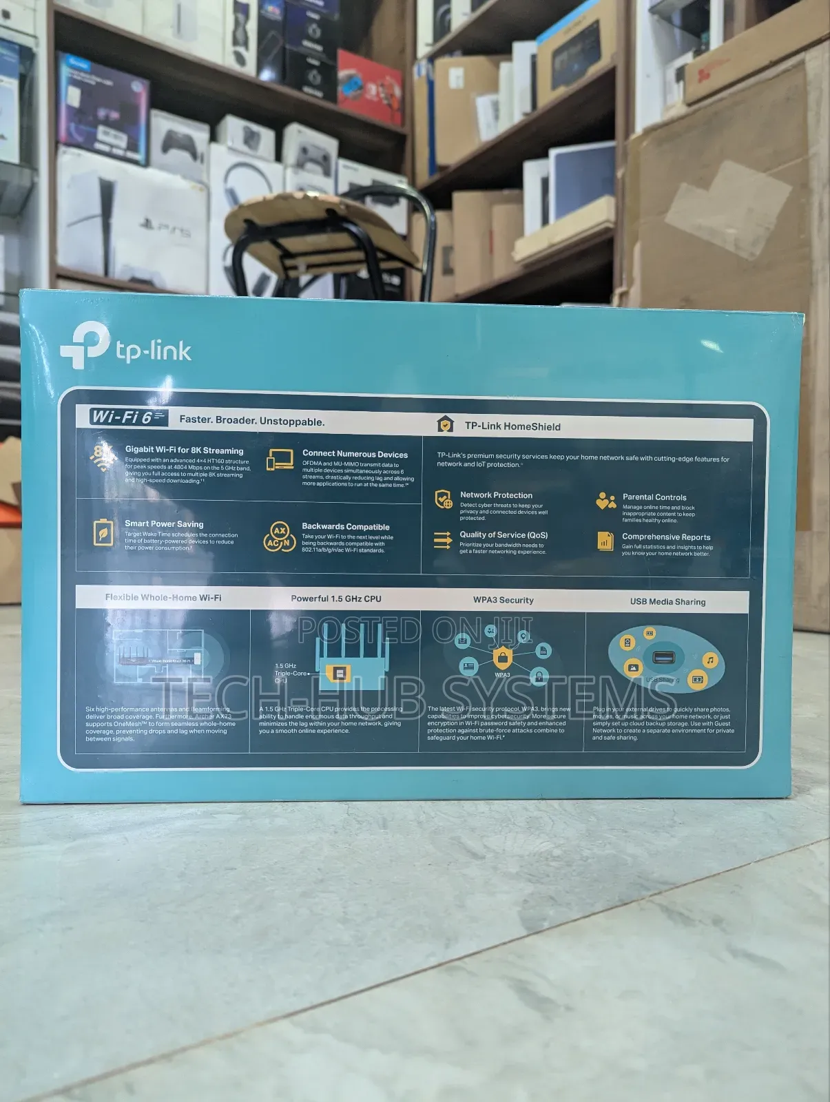 Tp-Link Archer Ax73 Ax5400 Wireless Dual-Band Gigabit Router