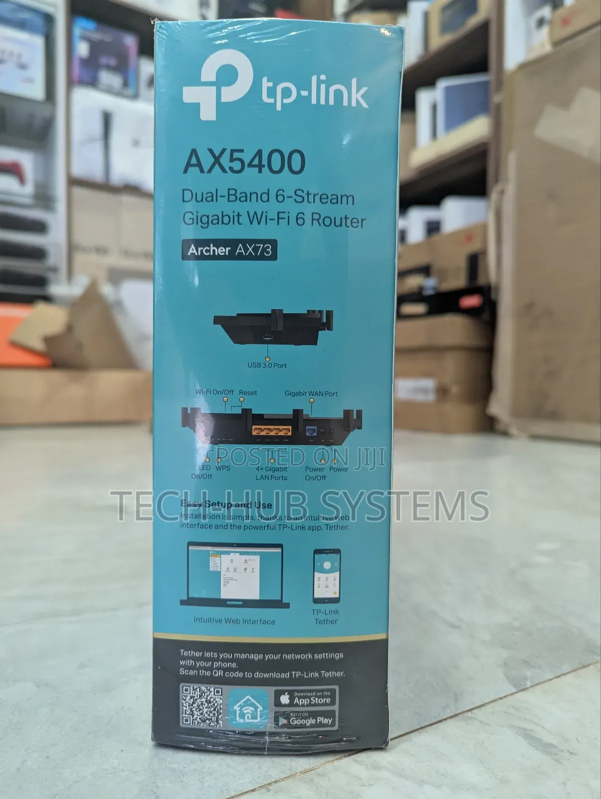 Tp-Link Archer Ax73 Ax5400 Wireless Dual-Band Gigabit Router