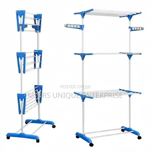 4 Tier Rolling Clothes Rack