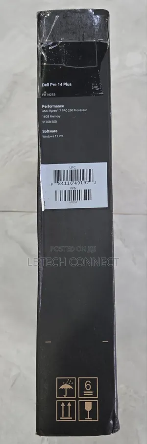 New Laptop Dell Pro 14 16GB AMD Ryzen 7 SSD 512GB