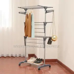 4 Tier Clothes Drying Stand for Small Apartments(Foldable)