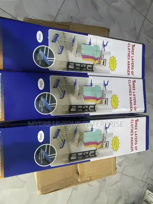 4 Layer Rack for Students,Etc-Dry Full Laundry