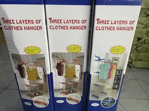 4 Layer Standing Clothes Hanger-Brand New Carton