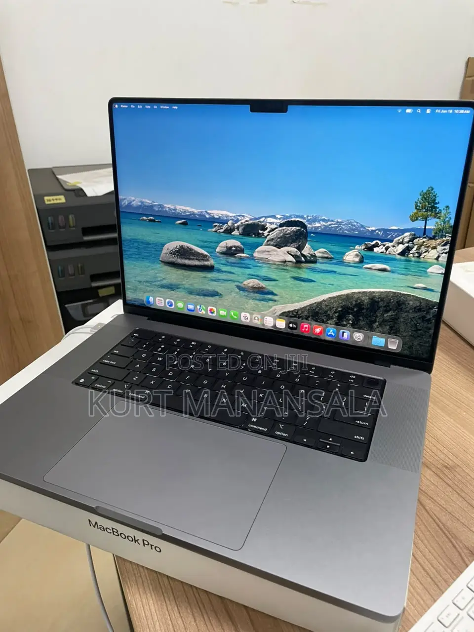 New Laptop Apple MacBook Pro 16GB Apple M1 Pro SSD 512GB