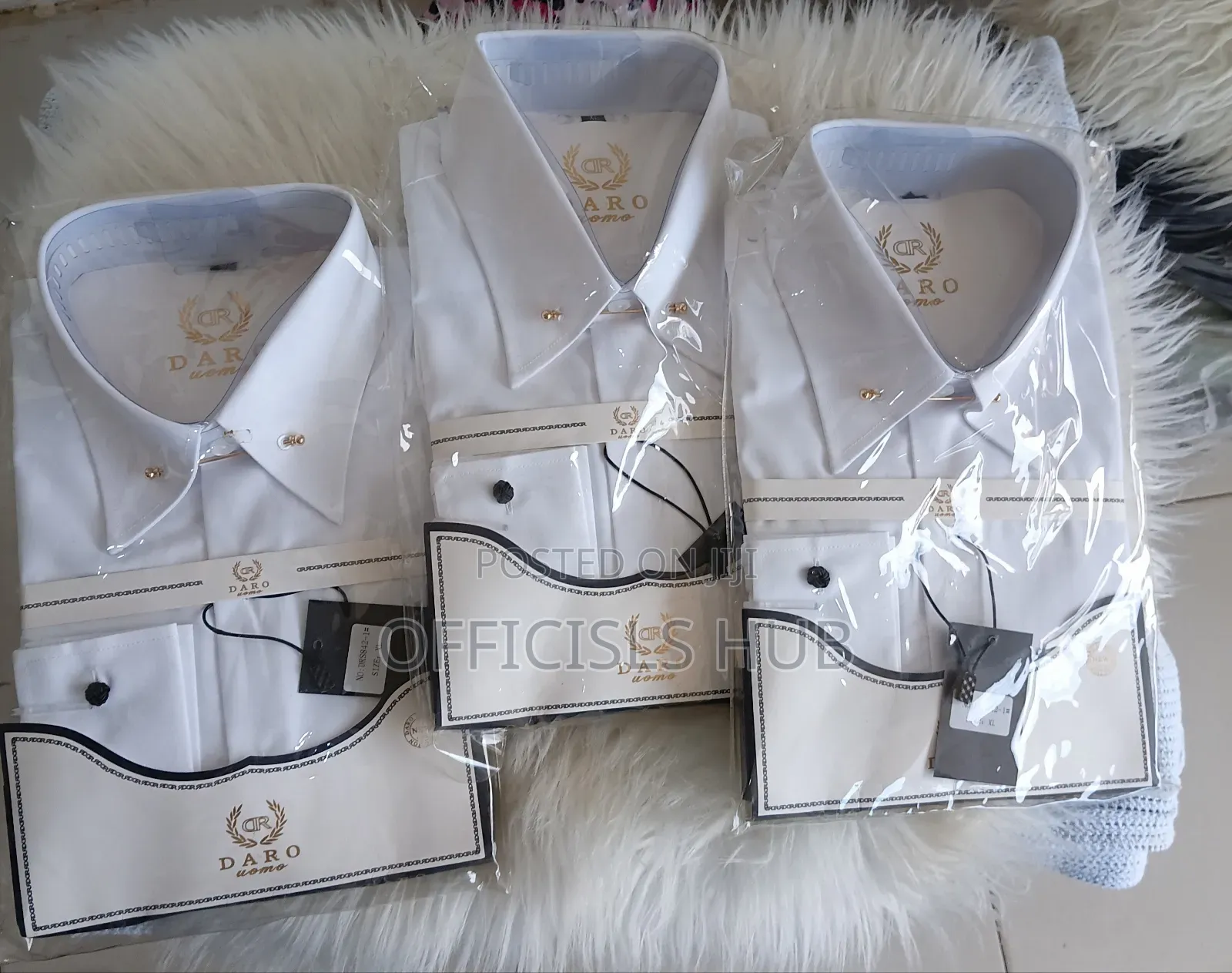 White Daro Men Shirt