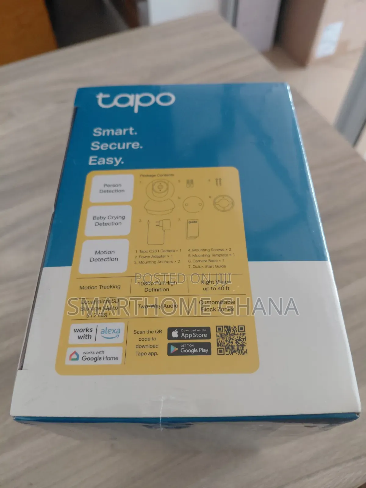 Tapo C201 Camera Pan / Tilt 1080p