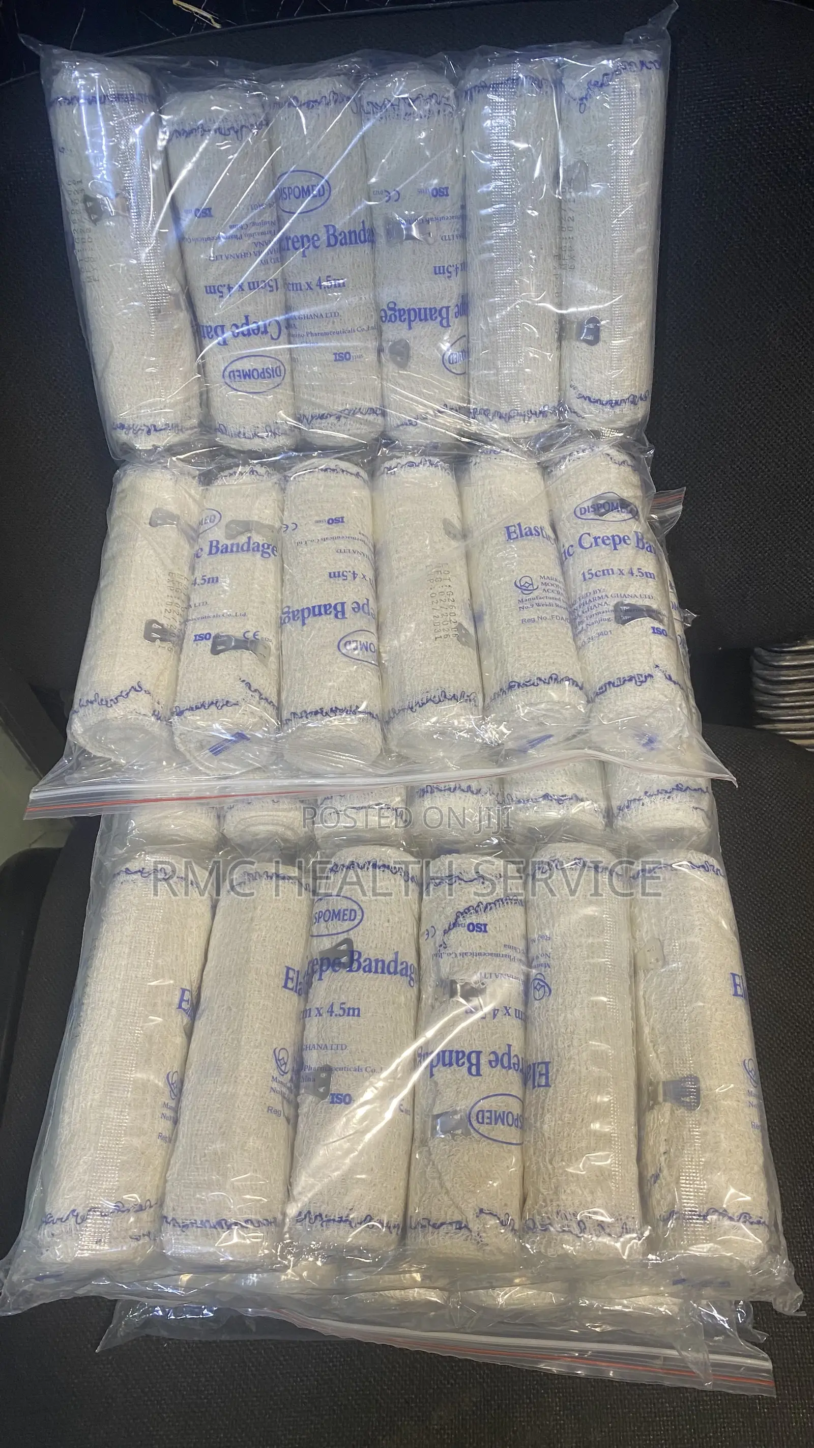Medical Crepe Bandage 6” Inches