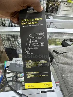 Type C to HDTV Adapter 8 in 1
