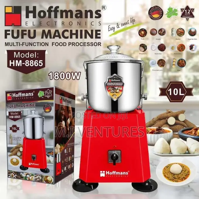 Hoffmans 10l Fufu Machine