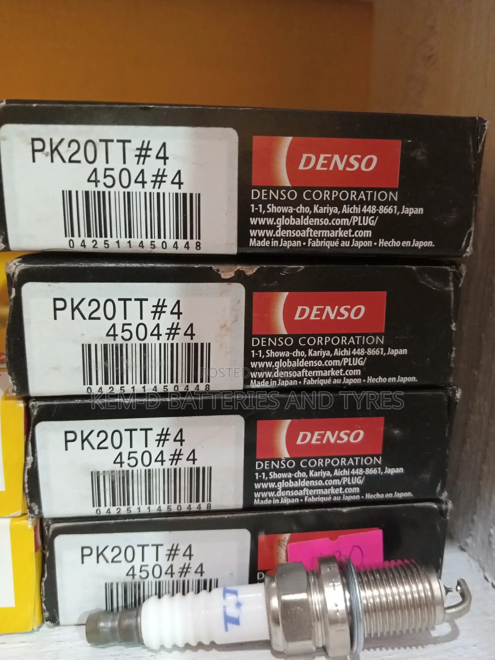 PK20TT 4504 Denso Spark Plugs + Delivery