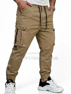 Quality Men's Cotton Cargo Paints /Trousers