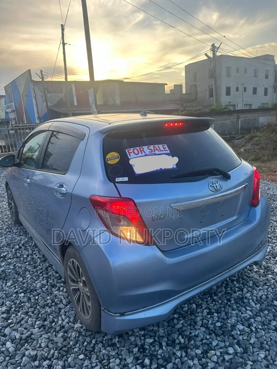 Toyota Vitz 2013 Blue