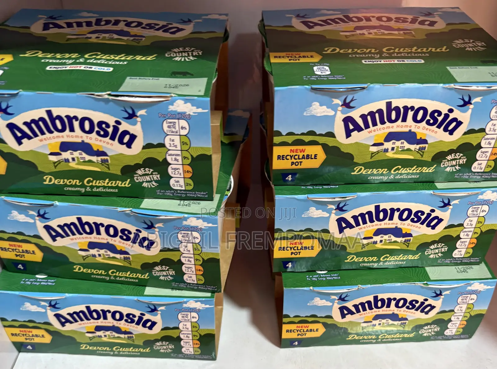 Ambrosia Dixon Custard