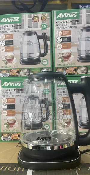 Electric Glass Kettle 2.2l