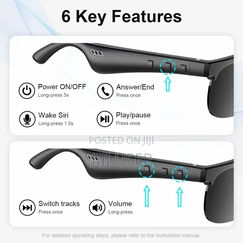 Smart Glasses With Wireless Audio