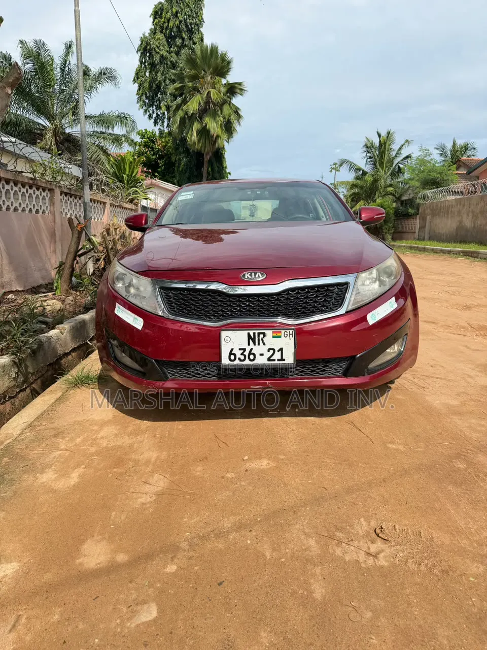 Kia Optima 2014 Burgundy