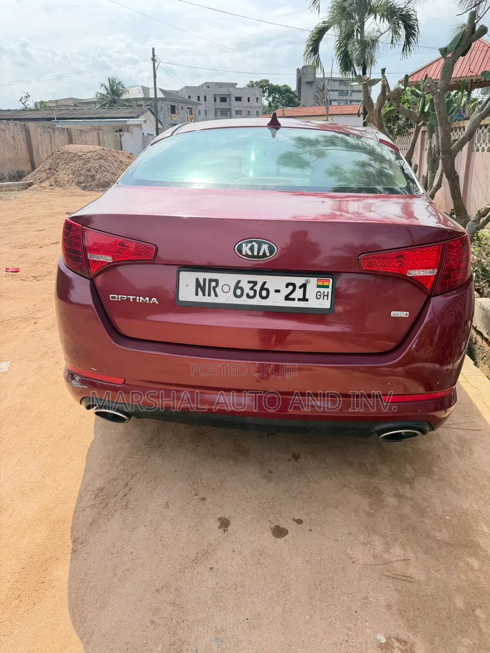Kia Optima 2014 Burgundy