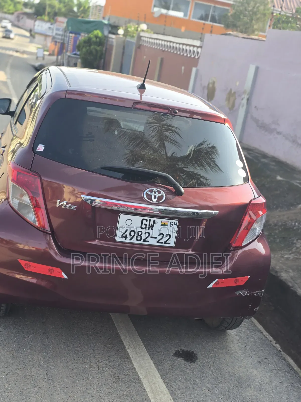 Toyota Vitz 2012 Brown