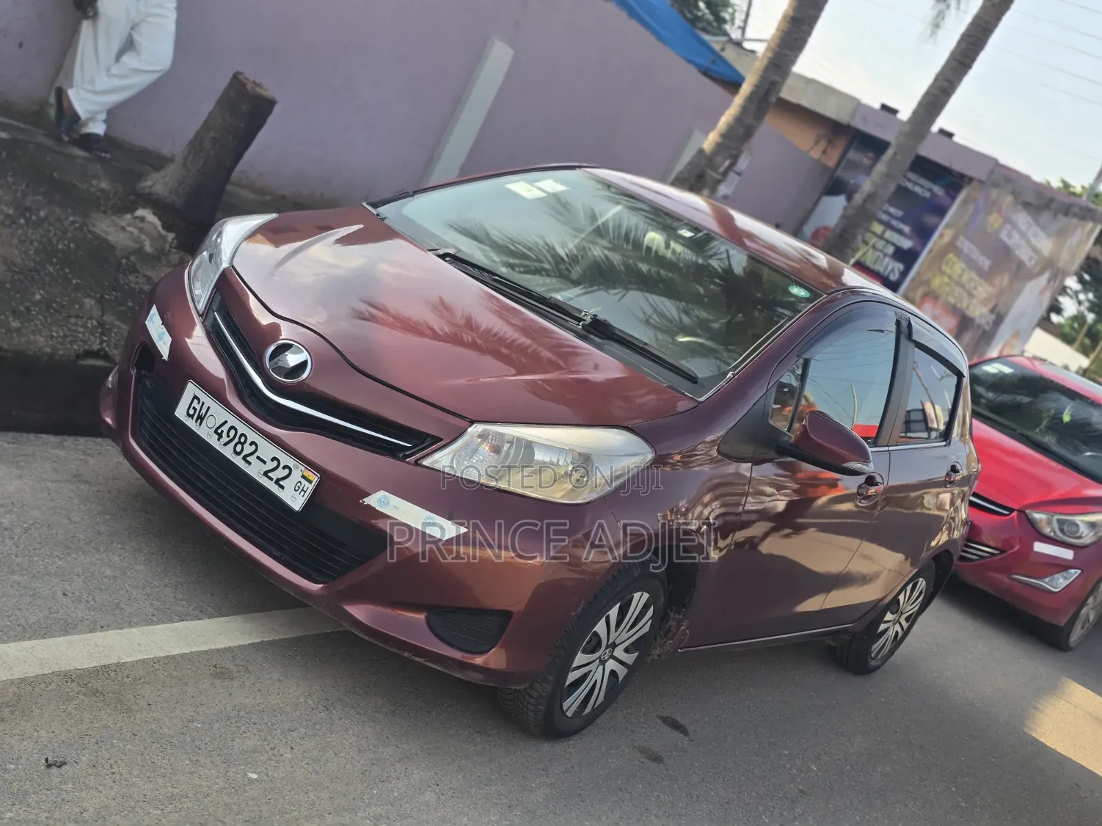 Toyota Vitz 2012 Brown
