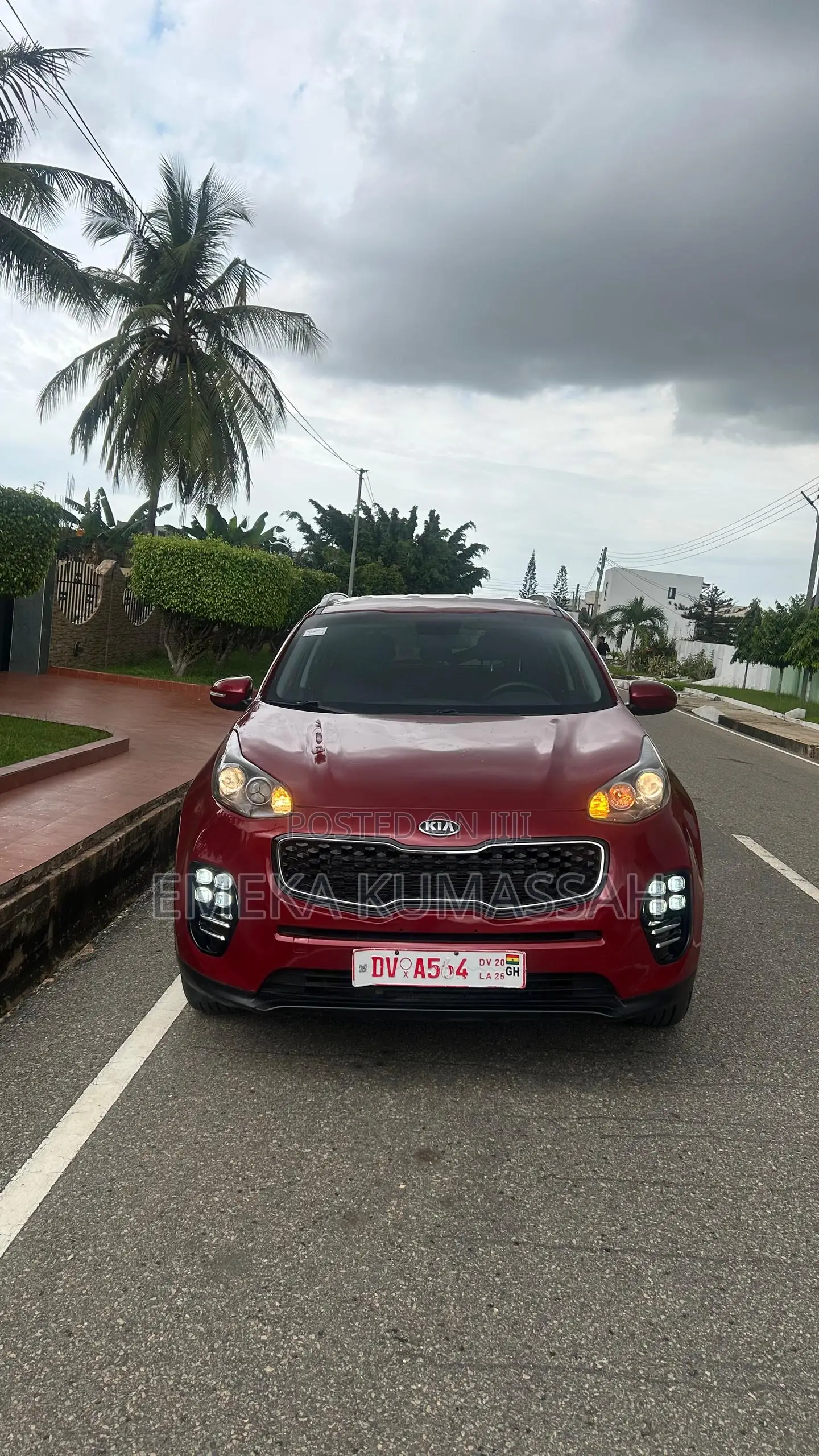 Kia Sportage EX 4dr SUV AWD (2.4L 4cyl 6A) 2017 Red