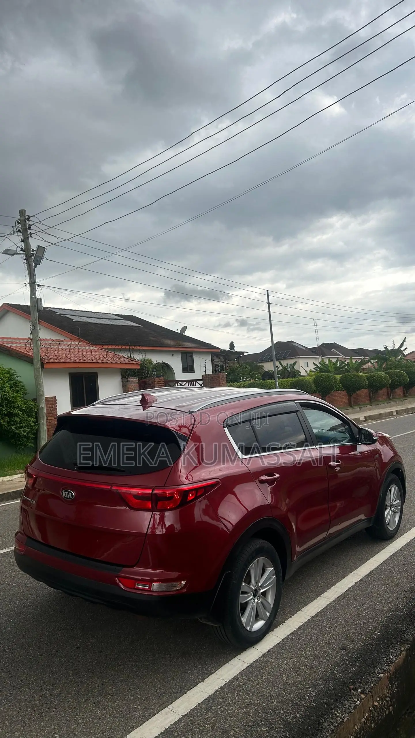 Kia Sportage EX 4dr SUV AWD (2.4L 4cyl 6A) 2017 Red