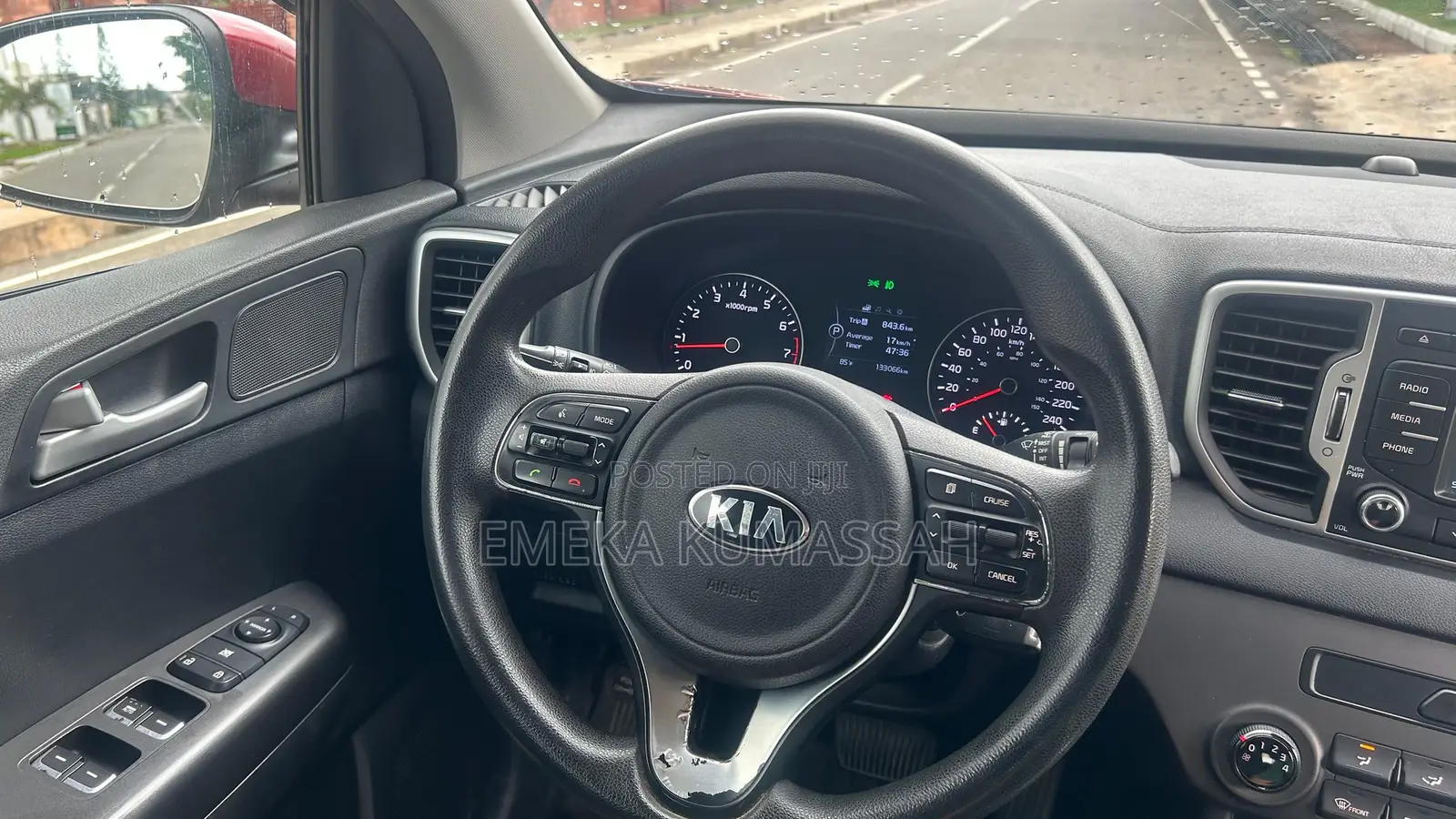 Kia Sportage EX 4dr SUV AWD (2.4L 4cyl 6A) 2017 Red