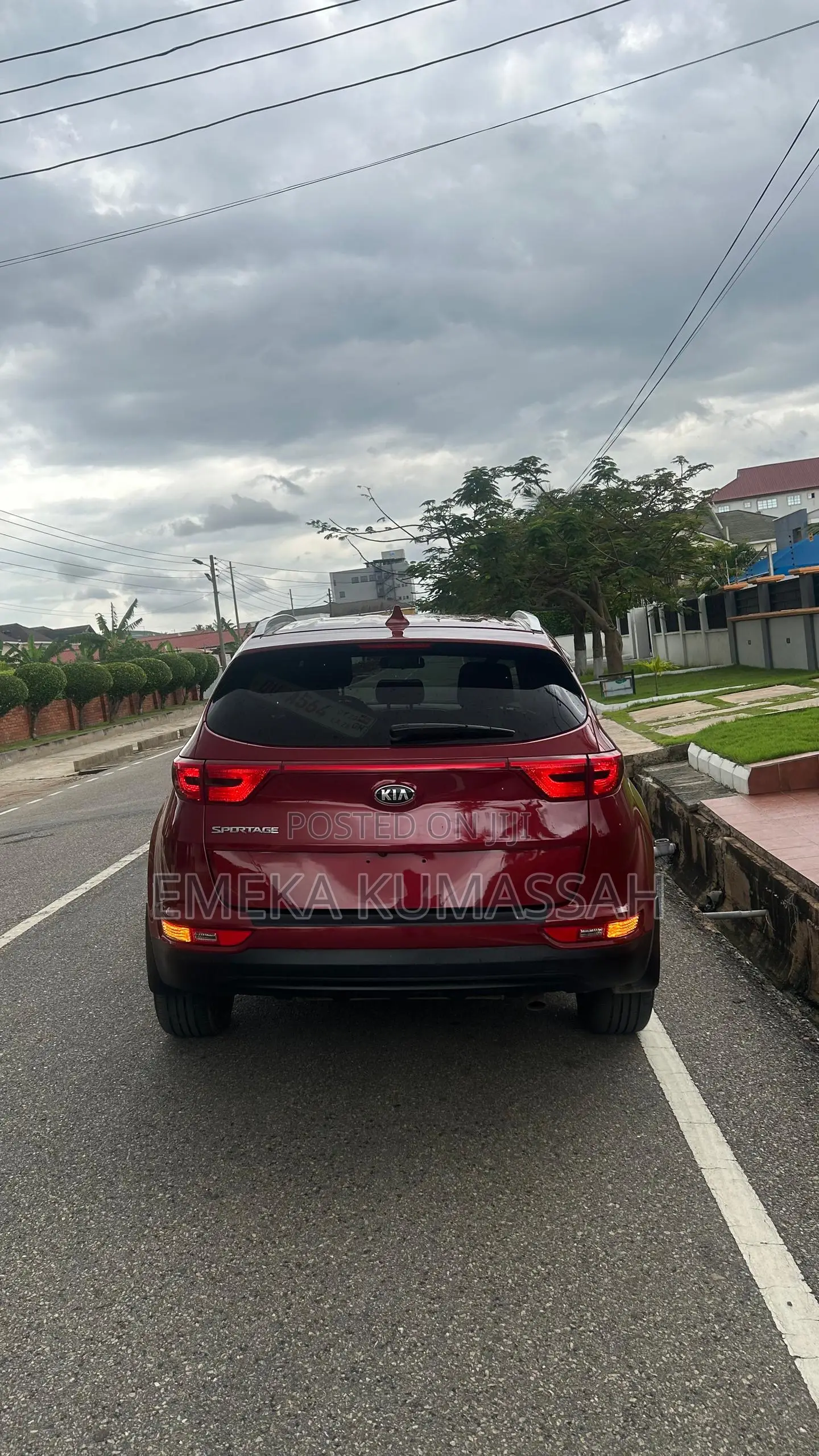 Kia Sportage EX 4dr SUV AWD (2.4L 4cyl 6A) 2017 Red