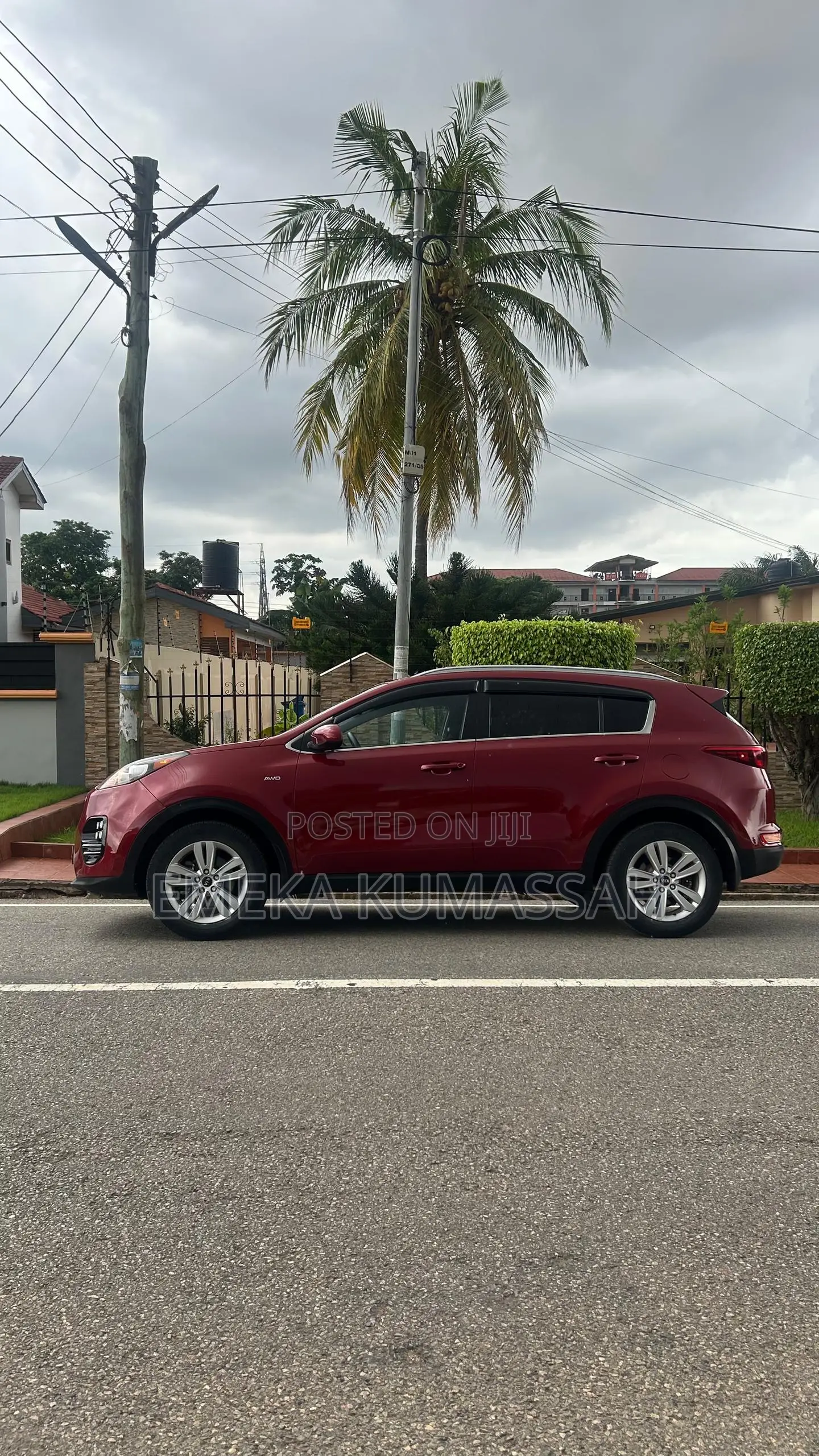 Kia Sportage EX 4dr SUV AWD (2.4L 4cyl 6A) 2017 Red