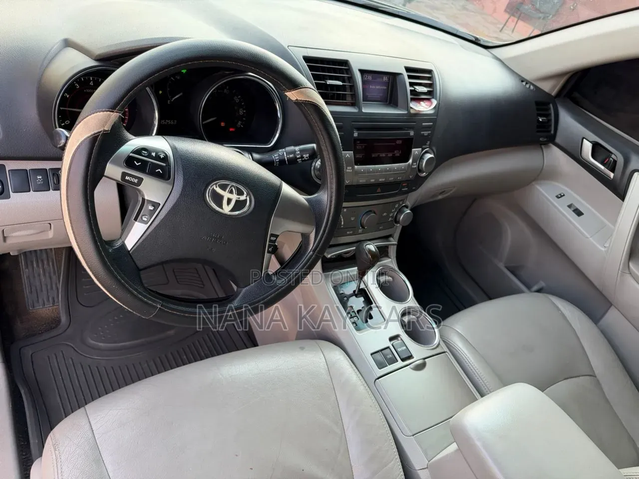 Toyota Highlander 2012 Black