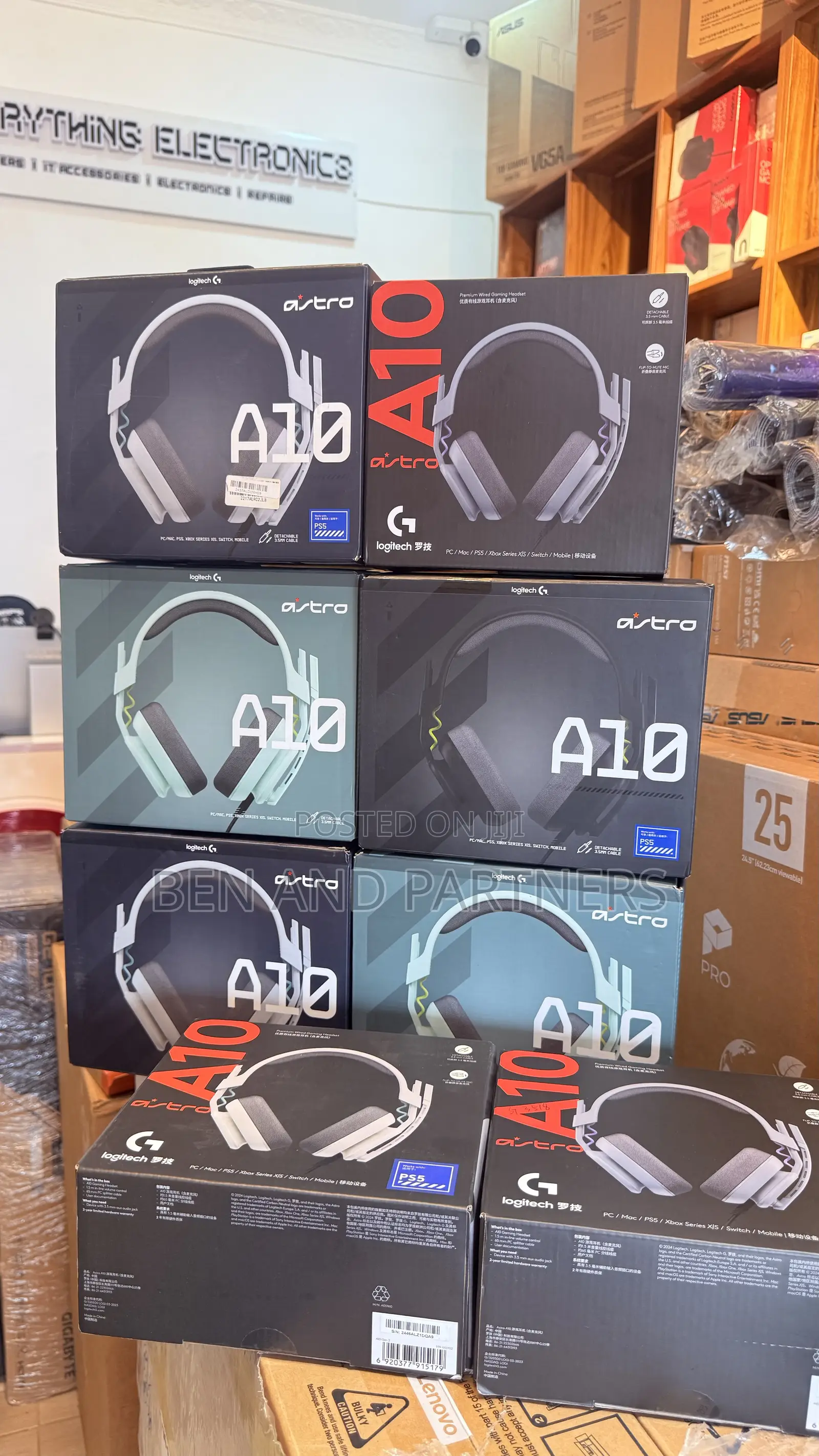 Astro A10 Gen 2 Cross-Platform Wired Gaming Headset